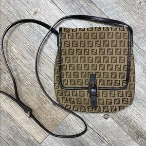 Fendi Zucchino Monogram Crossbody Bag